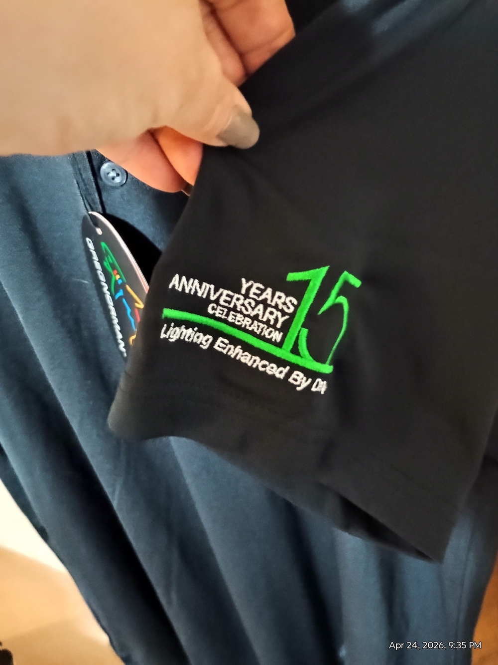 Greg Norman Men's Black Polo Shirt - Picture 4 of 5
